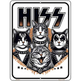 HISS Metal Novelty Parking Sign P-4610
