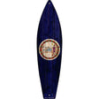 Virginia State Flag Novelty Metal Surfboard Sign 17" x 4.5" (SB)