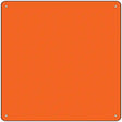 Orange Solid Novelty Metal Square Sign 12" (SQ)