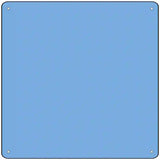 Light Blue Solid Novelty Metal Square Sign 12" (SQ)