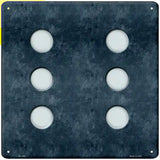 Dice Roll 6 Novelty Metal Square Sign 12" Sign (SQ)