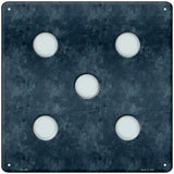 Dice Roll 5 Novelty Metal Square Sign 12" (SQ)