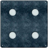 Dice Roll 4 Novelty Metal Square Sign 12" Sign (SQ)