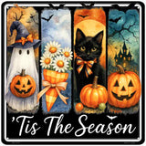 Tis The Season Novelty Metal Square Sign SQ-1700