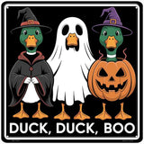 Duck Duck Boo Novelty Metal Square Sign SQ-1705