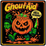 Ghoul Aid Novelty Metal Square Sign SQ-1706