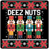 Deez Nuts Novelty Metal Square Sign SQ-1707
