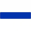 Blue Solid Blank Novelty Metal Street Sign 24" x 5" (ST)