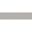 Gray Solid Blank Novelty Metal Street Sign 24" x 5" (ST)