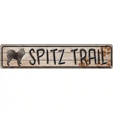 Spitz Trail Novelty Metal Vanity Street Sign 24" x 5" (ST)