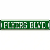 Flyers Blvd Novelty Metal Street Sign 24" x 5" (ST)