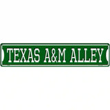 Texas A&M Alley Novelty Metal Street Sign 24" x 5" (ST)
