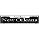 New Orleans Novelty Metal Street Sign 24" x 5" (ST)