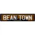 Boston Massachusetts Bean Town Novelty Metal Street Sign 24" x 5" (ST)