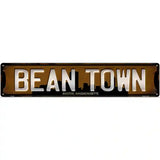Boston Massachusetts Bean Town Novelty Metal Street Sign 24" x 5" (ST)
