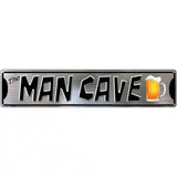 The Man Cave Novelty Metal Street Sign 24" x 5" (ST)