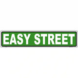 Easy Street Novelty Metal Street Sign 24" x 5" (ST)