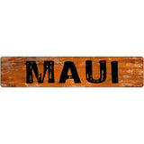 Maui Novelty Metal Street Sign 24" x 5" (ST)