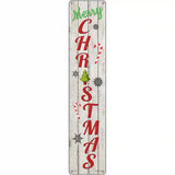 Merry Christmas Novelty Metal Street Sign 24" x 5" (ST)