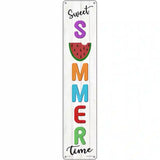Sweet Summer Time Novelty Metal Street Sign 24" x 5" (ST)