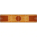 Basketball Court Novelty Metal Street Sign 24" x 5" (ST)