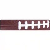Football Closeup Novelty Metal Street Sign 24" x 5" (ST)