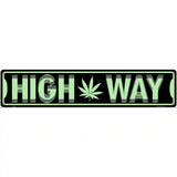 High Way Novelty Metal Street Sign 24" x 5" (ST)
