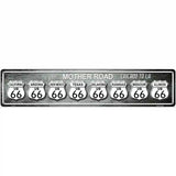 Route 66 Chicago To LA Metal Novelty Street Sign 24" x 5" (ST)