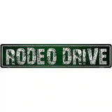Rodeo Drive Metal Novelty Street Sign 24" x 5" (ST)