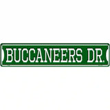 Buccaneers Dr Novelty Metal Street Sign 24" x 5" (ST)