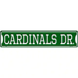 Cardinals Dr Novelty Metal Street Sign 24" x 5" (ST)