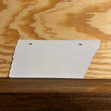 White Dye Sublimation 13.5"x 5.5" Novelty Metal Tennessee License Plate Tag TN-000