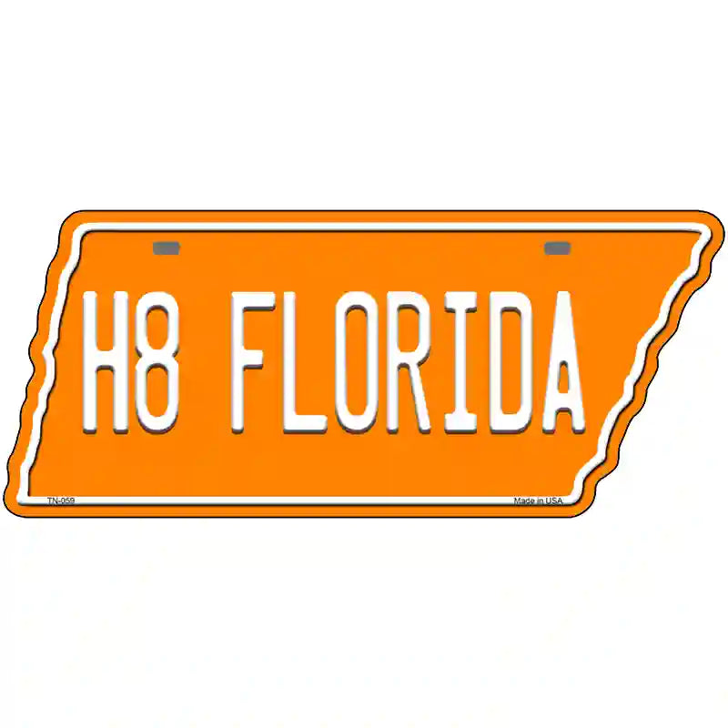 H8 Florida Novelty Metal Tennessee License Plate Tag TN-059 13.5" x 5.5" Plate (TN)