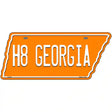H8 Georgia Novelty Metal Tennessee License Plate Tag TN-063 13.5" x 5.5" Plate (TN)