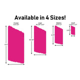 Tennessee Shape Sticker Decal Sizes