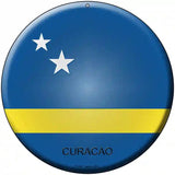 Curacao Country Novelty Metal Circular Sign 8" (UC)