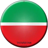 Tatarstan Country Novelty Metal Circular Sign 8" (UC)