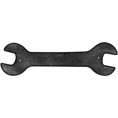 Black Oil Rubbed Novelty Metal Wrench Sign W-002