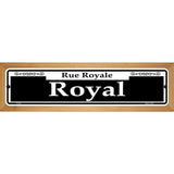 Royal Novelty Metal Street Sign 19" x 5.5" (WB-K)