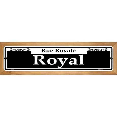 Royal Novelty Metal Street Sign 19" x 5.5" (WB-K)