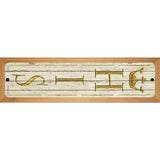 His Novelty Metal Street Sign 19" x 5.5" (WB-K)