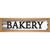 Bakery Novelty Metal Street Sign 19" x 5.5" (WB-K)