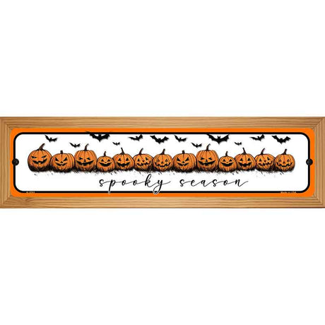 Spooky Season Novelty Metal Street Sign K-2091