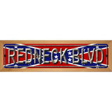 Redneck Blvd Metal Novelty Street Sign 19" x 5.5" (WB-K)