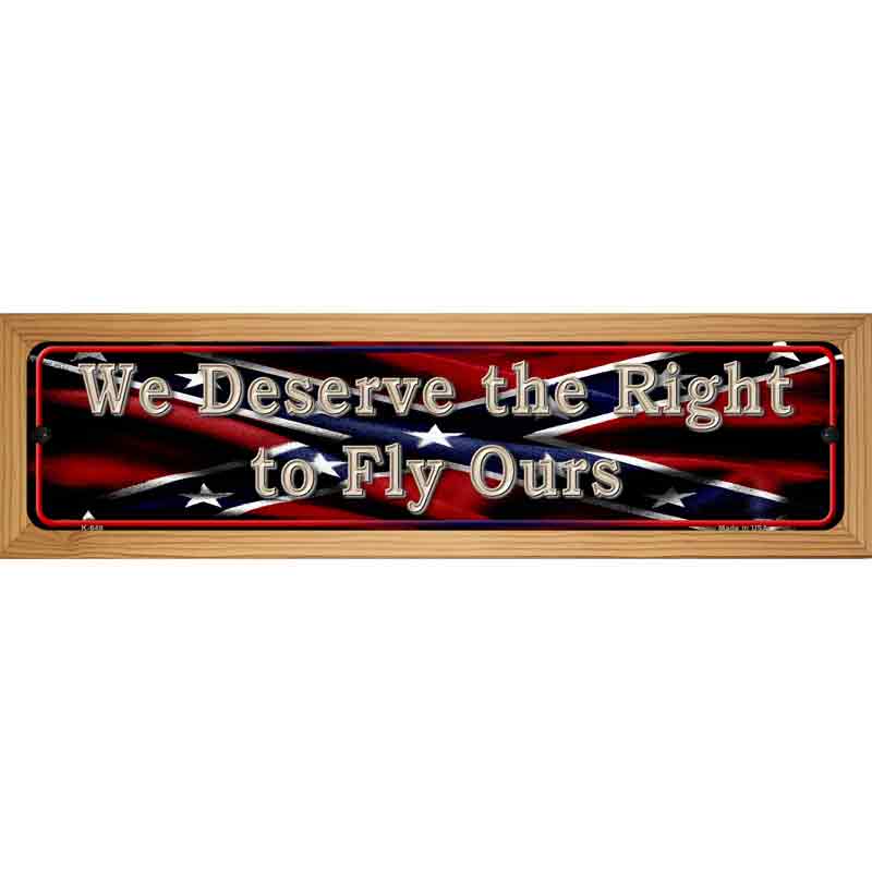 Deserve Rights Sign We Deserve The Right Novelty Street Sign | Smart Blonde