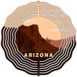 Arizona Canyon Novelty Metal Wind Spinner