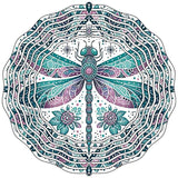 Dragonfly Novelty Metal Wind Spinner