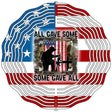 All Gave Some, Some Gave All Novelty Metal Wind Spinner