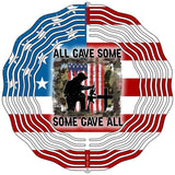 All Gave Some, Some Gave All Novelty Metal Wind Spinner