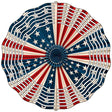 American Flag Pinwheel Novelty Metal Wind Spinner